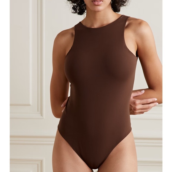 SKIMS
COCOA ‘FITS EVERYBODY’ HIGH NECK BODYSUIT Large - Picture 1 of 9